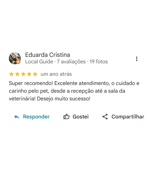 Avaliação 5 estrelas