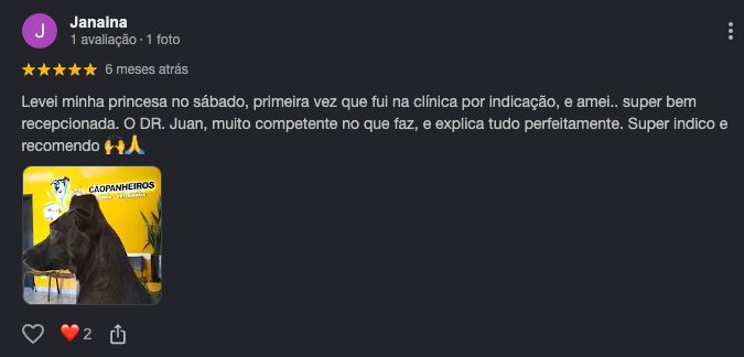 Avaliação Janaina