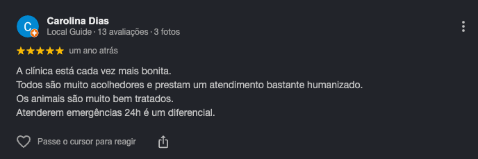 Avaliação Carolina Dias